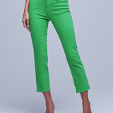 Alexia High-Rise Crop Cigarette Pants