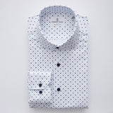 Light Pastel Blue Modern 4Flex Stretch Knit Shirt