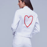 Janelle Slim Raw Jacket Love