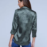 Dani 3/4 Sleeve Blouse