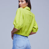 Cove Crop Short Sleeve Jacket