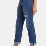 Margot Pants with Striped Patch