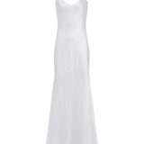 Serita Maxi V-Neck Bias Dress