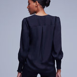 Enzo Crossfront Blouse