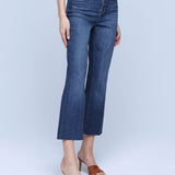 Kendra High-Rise Crop Flare