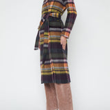 Olina Long Coat With Belt