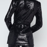 Jordana Wrap Belted Blazer