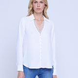 Kori Lace Trim Blouse