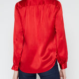 Bianca Band Collar Blouse