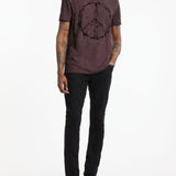 Short Sleeve Crew Tee- Barbwire Peace