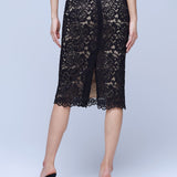Royal Pencil Skirt