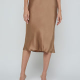 Perin Bias Mid Length Skirt