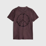 Short Sleeve Crew Tee- Barbwire Peace
