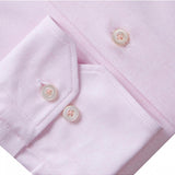 Light Pink Solid Modern 4Flex Stretch Knit Shirt