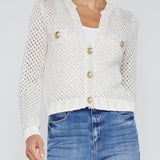 Blanca Sequin Crop Cardi