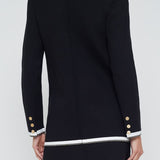 Kenji Boyfriend Knit Blazer