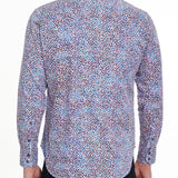 Galatea Long Sleeves Printed Button Down Shirt - Multi