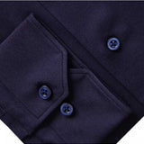Navy Solid Modern 4Flex Stretch Knit Shirt