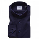 Navy Solid Modern 4Flex Stretch Knit Shirt