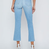 Tati High-Rise Crop Micro Boot Pants