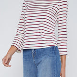 Lucille Boatneck stripe Shirt