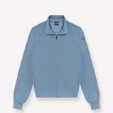 Nower Knit Mens Full Zip Mock Neck Sweatshirt