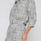 Jia Crop 3/4th Sleeve Jacket