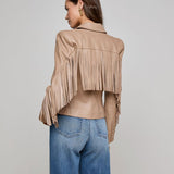 Vashti Fringe Blazer