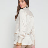 Sora Wrap Front Blouse