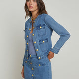 Yari Collarless Jacket