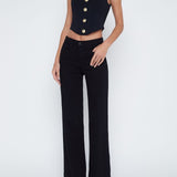 Saga Square Neck Knit Top
