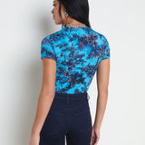 Ressi Short Sleeves Crew Jungle Top