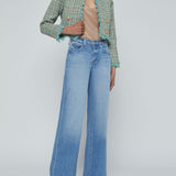 Clydie Collarless Crop Blazer