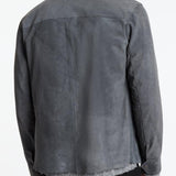 Simo Shirt- Camp Shirt Button Closure Raw Hem