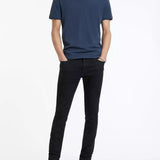 The Short Sleeve Raw Edge V-Neck Tee