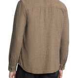 Dario Shirt In Brushed Melange Twill