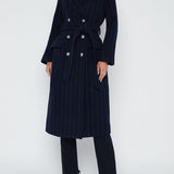 Olina Long Coat With Belt