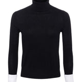Flora Poplin Cuff Sweater