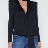 Cambria Tie Neck Blouse
