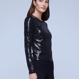 Noor Sequin Top