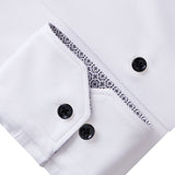 Modern 4Flex Black & White Stretch Knit Shirt