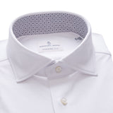 Modern 4Flex Black & White Stretch Knit Shirt