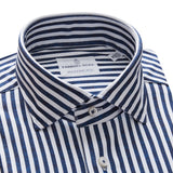 Modern 4Flex Navy Stripe Stretch Knit Shirt