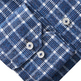 Navy Check Modern 4Flex Stretch Knit Shirt