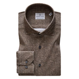 Dark Brown Modern 4Flex Stretch Knit Shirt