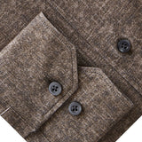 Dark Brown Modern 4Flex Stretch Knit Shirt