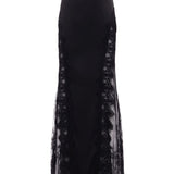 Minka Long Lace Panel Skirt