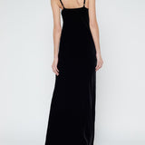 Venice Cowl Lace Neck Gown