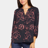 Spring Pintuck Blouse