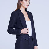 Wayne Crop Double Breasted Jacket